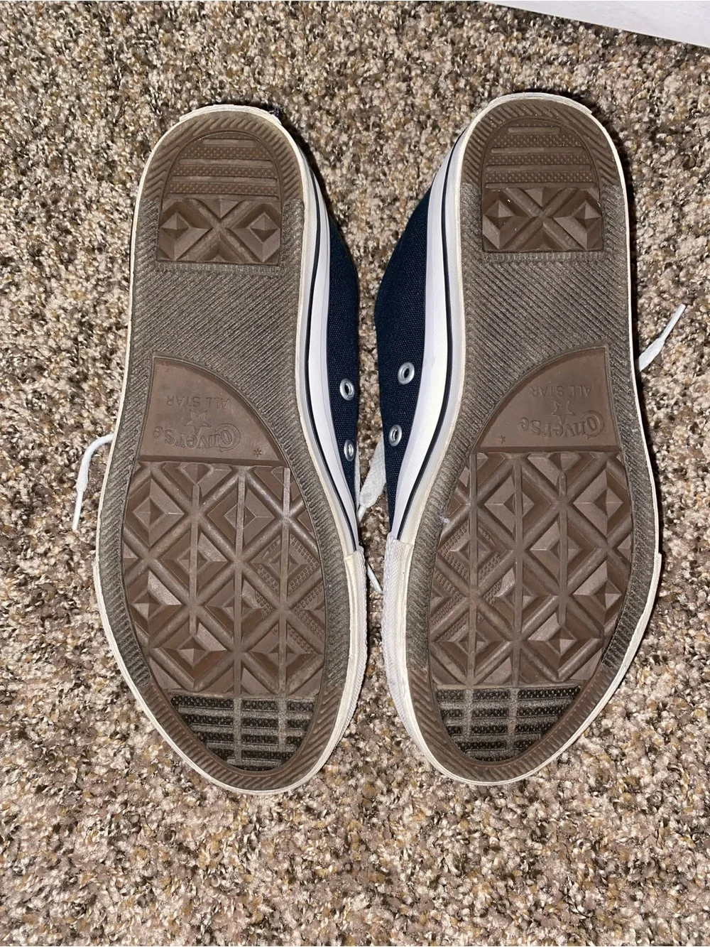 Classic Black Canvas Sneakers with White Trim